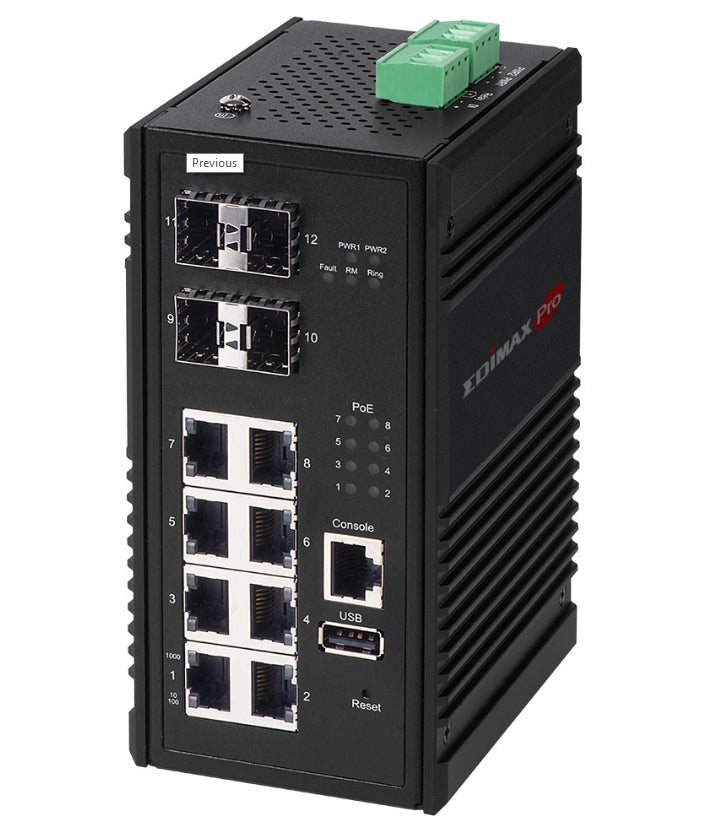 Edimax IGS-5408P 8-Port Gigabit PoE+ Web Managed Edimax IGS-5408P 8-Port Gigabit PoE+ Web Managed